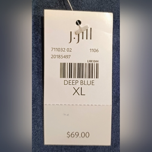 J. Jill Pima Cotton Blend Dress - Picture 8 of 10